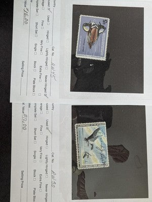 USA Duck Stamps Including Federal as Well as State Collection - M&U - 32 Photos