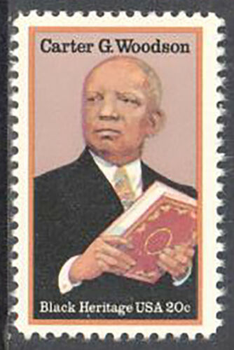 1984 Carter Woodson Single 20c Postage Stamp, Scott 2073, MNH, OG