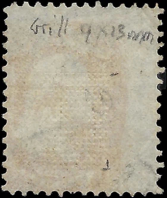 1868 USA - Scott 94 - 3c - with "F" Grill - Light Crease Lower Left