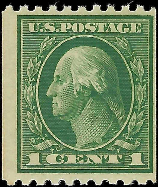 1914 USA - Scott 441 - MNH, OG - SLWM, Flat Plate - Fresh Mint!