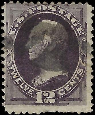 VEGAS - 1873 USA Henry Clay 12c - Scott 162 - No Hidden Flaws
