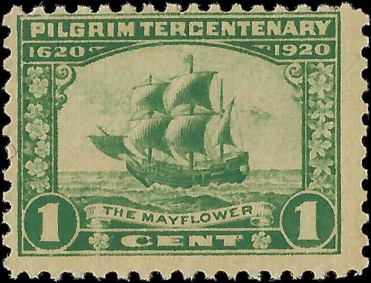 1920 USA Pilgrim Tercentenary - Scott 548, 549 - MNH - Undisturbed OG