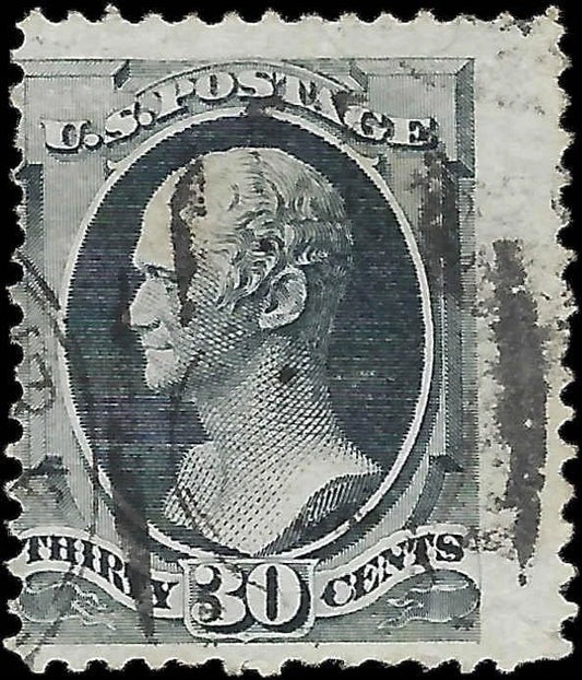 1873 USA - Scott 165 - 30c - Solid Example