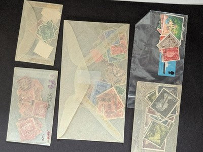 Great Britain Stamps in bags, etc Unopened From Estate! Many Better! -105 Photos