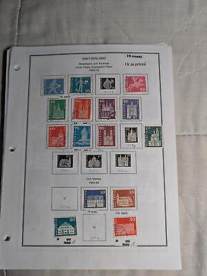 VEGAS - (Mostly) Switzerland Dealer Stock Pages Many Issues! - M&U ~50 Photos!