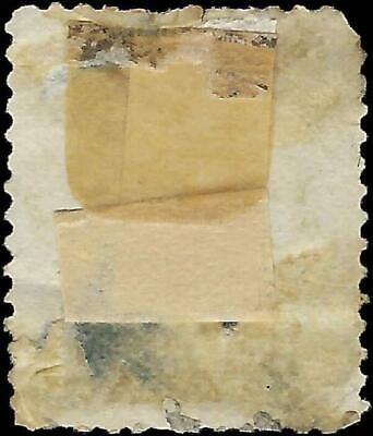 VEGAS - 1868 Canada Queen Victoria- 2c - Scott 24 - Rough Condition