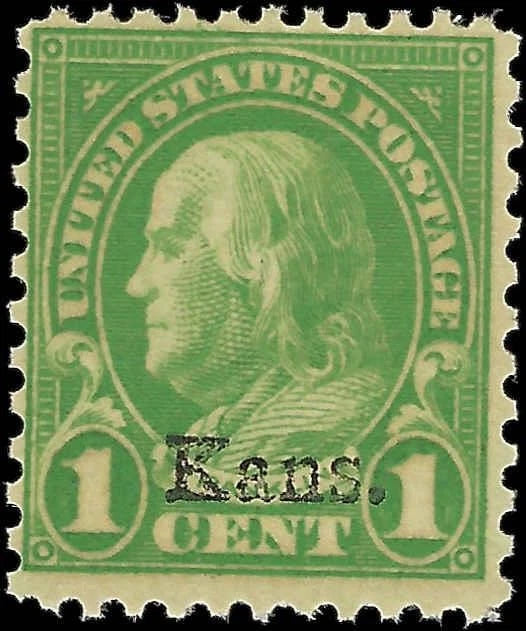 1929 USA - Scott 658-660 Kansas - MNH, OG - 660 with Slight Gum Disturbance