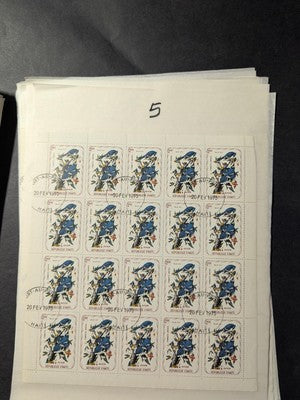 Haiti Audubon Birds Collection of About 66 Sheets - 9 Photos