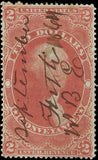 c1862- Scott R81 $2 Conveyance Revenue Stamp