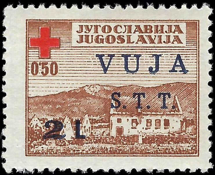 1948 Yugoslavia-Trieste Scott RA1 - MNH, Undisturbed Gum