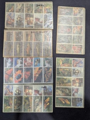 Box of Misc Africa Stamps in Glassines Unopened From Estate! -68 Photos