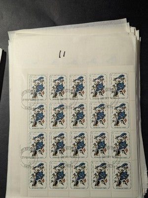 Haiti Audubon Birds Collection of About 66 Sheets - 9 Photos
