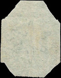 c1859 Ceylon 1s, 9p Imperf Used - Single Star WM (See Pic) -Scott 12 -Cat= $925!