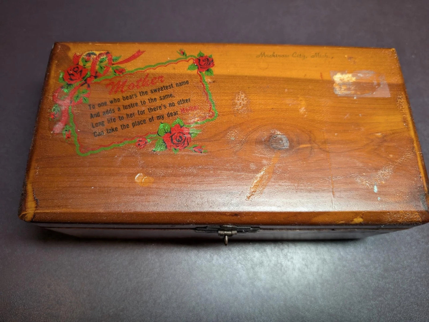 Attrractive Vintage Lane(?) Cedar Jewelry Trinket Chest - Free Shipping -41