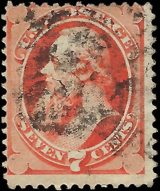 1871 USA - Scott 149 - 7c - No Secret Mark - Solid