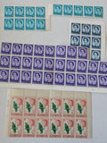 Box of OLD & Many Better Misc Int. Stamps - Many Sheets & Multiples -121 Photos