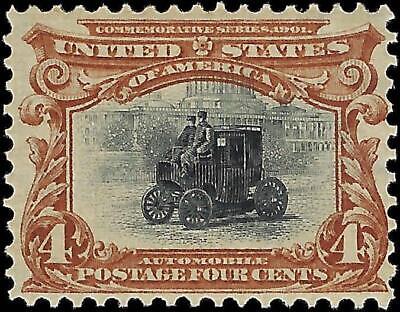 VEGAS - 1901 Pan-American 4c - Scott 296 MNH, Undisturbed Gum - No Hidden Flaws