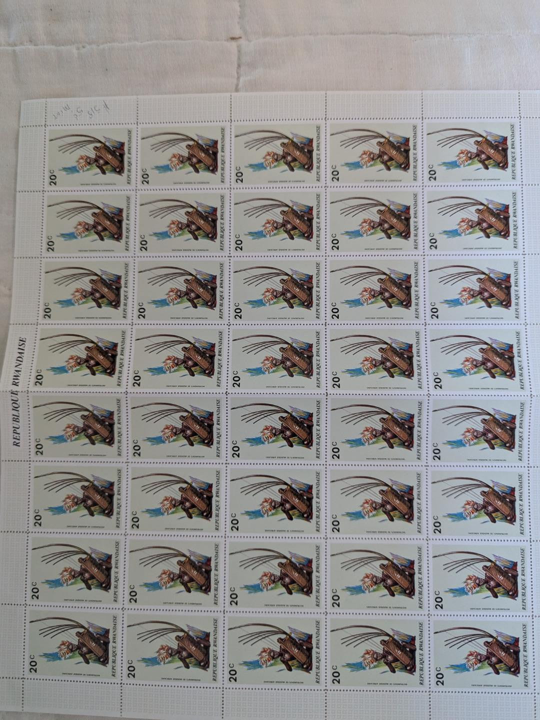 ~70 Mostly Stamp Sheets/Multiples Various Countries -Mint & Cancelled ~67 Photos