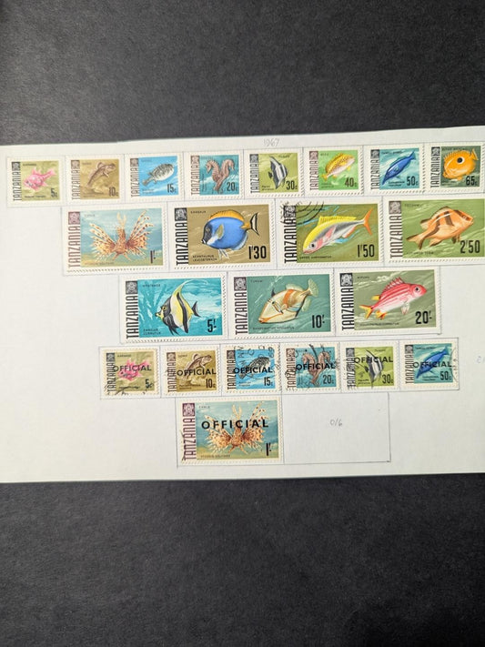 1960s-? Tarzana, Africa on Home Made Pages- Mint & Used -See ~40 Photos