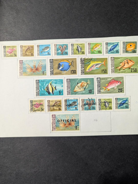 1960s-? Tarzana, Africa on Home Made Pages- Mint & Used -See ~40 Photos