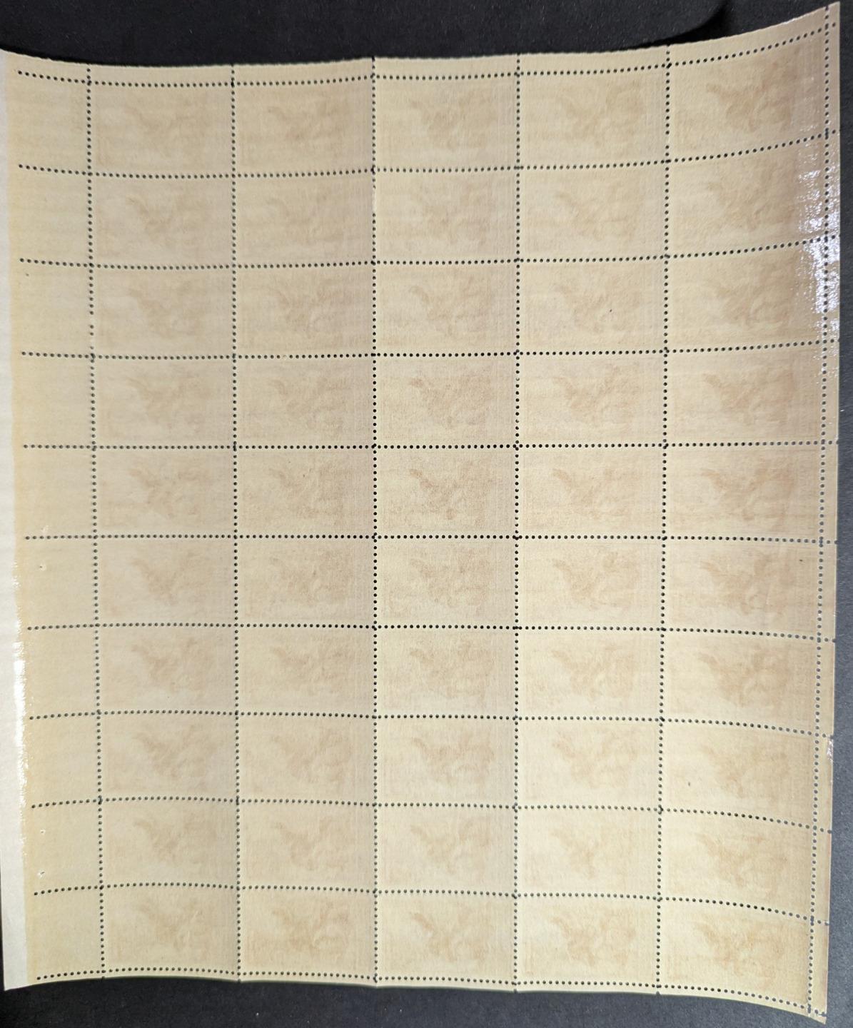 1956 USA 3c Ben Franklin Sheet -Scott 1073 -MNH, Undisturbed OG - No Sig Flaws