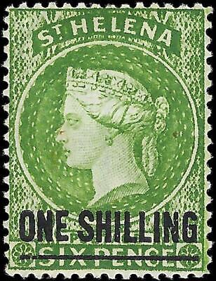 VEGAS - 1894 St Helena - Scott 39 - MH, OG - 18mm Bar, Perf 14