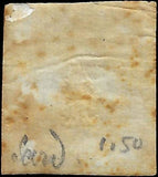 1861 Sardinia Newspaper 1c Stamp - 4 Margins! - Sc# P1 - FV631