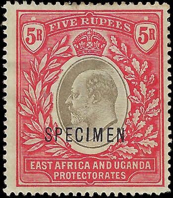 VEGAS - 1903 East Africa 5r - Scott 13 Specimen - MH. OG - Verified WM1