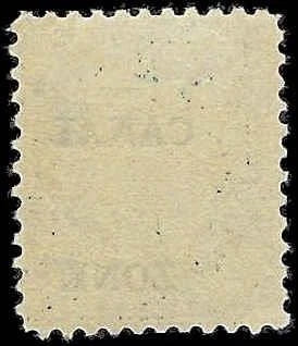 1928 USA Canal Zone 14c - Scott 89 - Mint, Hinged, OG - Solid