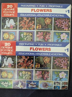 Box of OLD Stamp Collector Items for Young Collectors - Topicals - 229 Photos!
