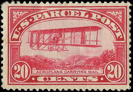 1913 USA Parcel Post - Scott Q8 - MH, OG - Solid - Gum Trace Only -Fresh Color!