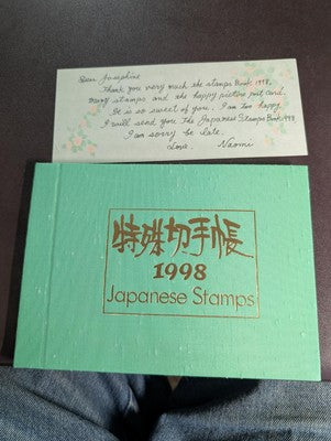 Custom 1998 Japan Year Set -MNH, Multiples, Sheets, Year Books, etc. - 37 Photos