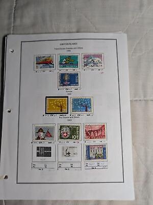 VEGAS - (Mostly) Switzerland Dealer Stock Pages Many Issues! - M&U ~50 Photos!