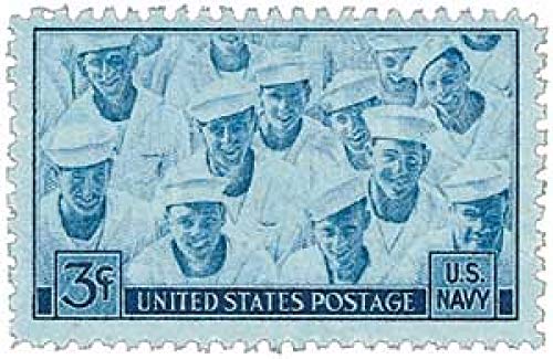 1945 US Navy  Single 3c Postage Stamp  -Sc#935 -  MNH,OG