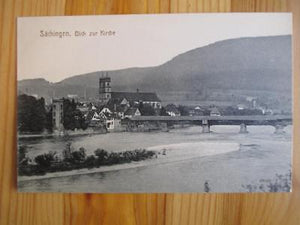 Est Early 1900s Germany Photo Postcard - Sackingen (ZZ129)