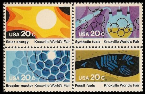1982 Knoxville World's Fair Block Of 4 - MNH, OG - Scott# 2006-2009 - DS179