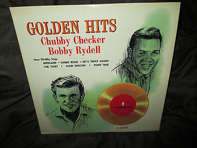 1963 Chubby Checker/Bobby Rydell - "Golden Hits" - Cameo - Plays VG+ Or Better