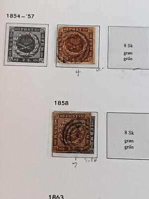 VEGAS -Denmark Davo Album To ~1976, BOB,Danish W. Indies Better Stamps~51 Photos