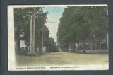 VEGAS - Posted 1910 Ashland, NH - Main St West Photo Postcard - FD393