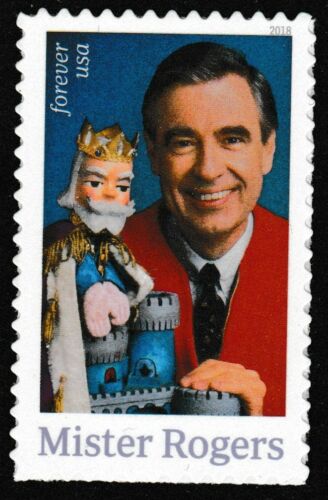 2018 Mr. Rogers Single "Forever" Postage Stamp - MNH, OG - Scott 5275