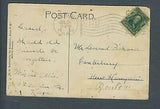 VEGAS - Posted 1908 Keene, NH - Washington (Dirt) Street Postcard - FE454