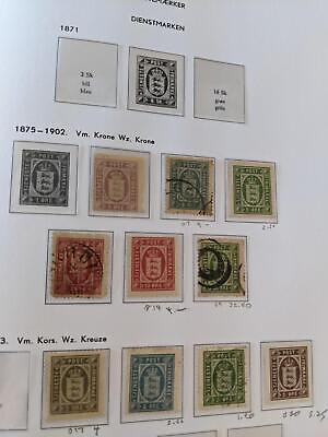 VEGAS -Denmark Davo Album To ~1976, BOB,Danish W. Indies Better Stamps~51 Photos