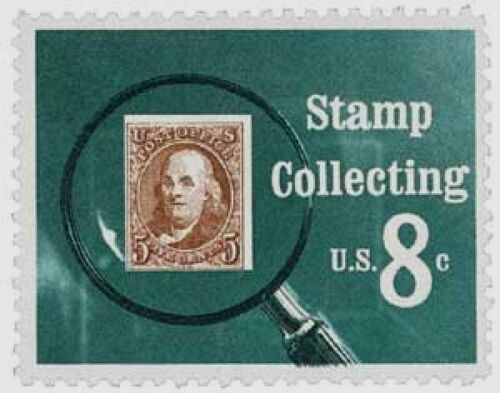 1972 Stamp Collecting Single 8c Postage Stamp - MNH, OG - Scott 1474 - CX308