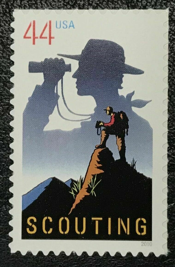 2010 Boy Scouts of America Single 44c Postage Stamp - MNH, OG - Sc# 4472