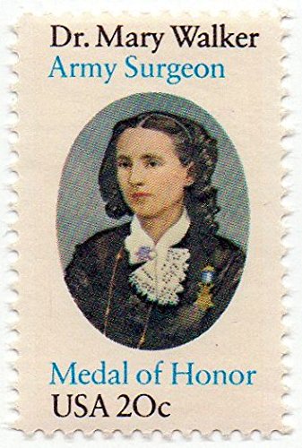 1982 Dr Mary Walker Single 20c Postage Stamp  - Scott 2013 -  MNH,OG