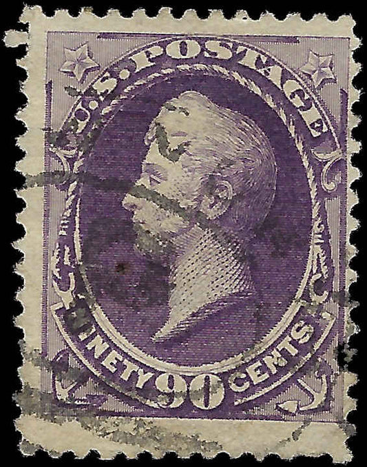 VEGAS - 1888 Perry - Scott218 - Used - Small Perf Tear Large Perf