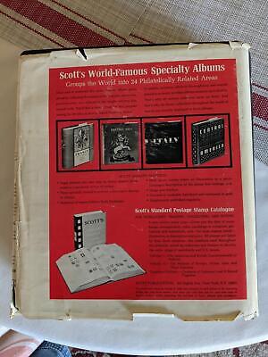VEGAS - Scott Plate Block Album Thru 1981 No Stamps Very Good - Read ~19 Photos