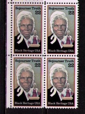 1986 - Sojourner Truth Block Of 4 22c Postage Stamps - MNH - Scott 2203 - CW388a
