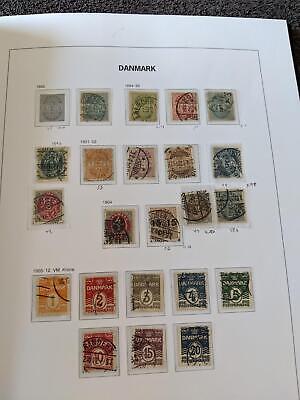 VEGAS -Denmark Davo Album To ~1976, BOB,Danish W. Indies Better Stamps~51 Photos