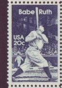 1983 Babe Ruth Baseball Player Single Stamp Sc# 2046 - MNH - DS168d
